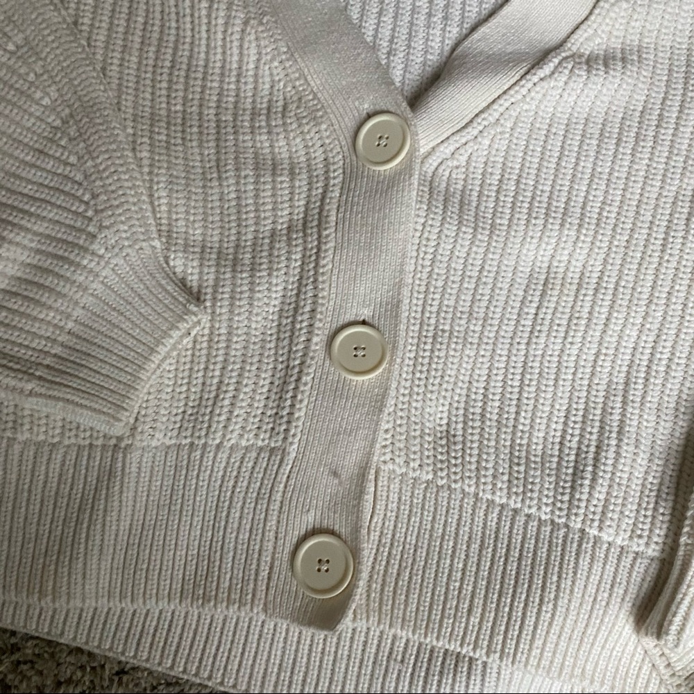 Cream cardigan